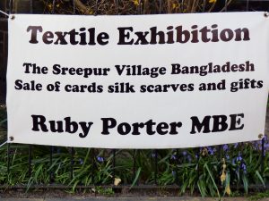 Ruby Porter advertising sign